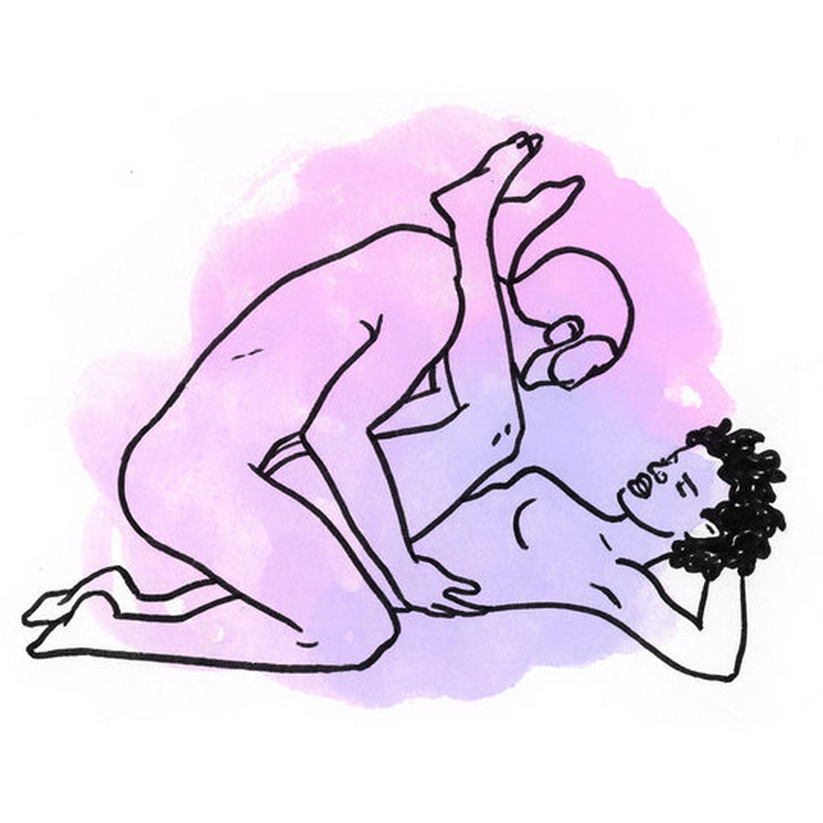Sex position for a woman to come easily