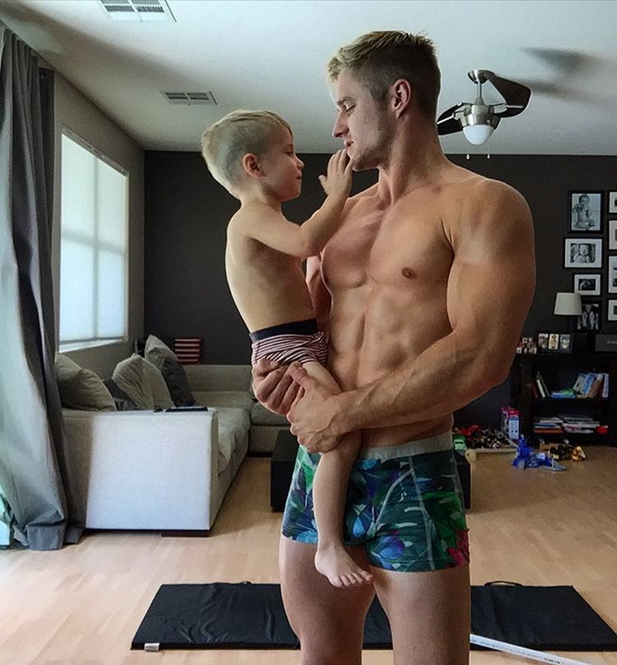 Father Son Morning Wood Showers