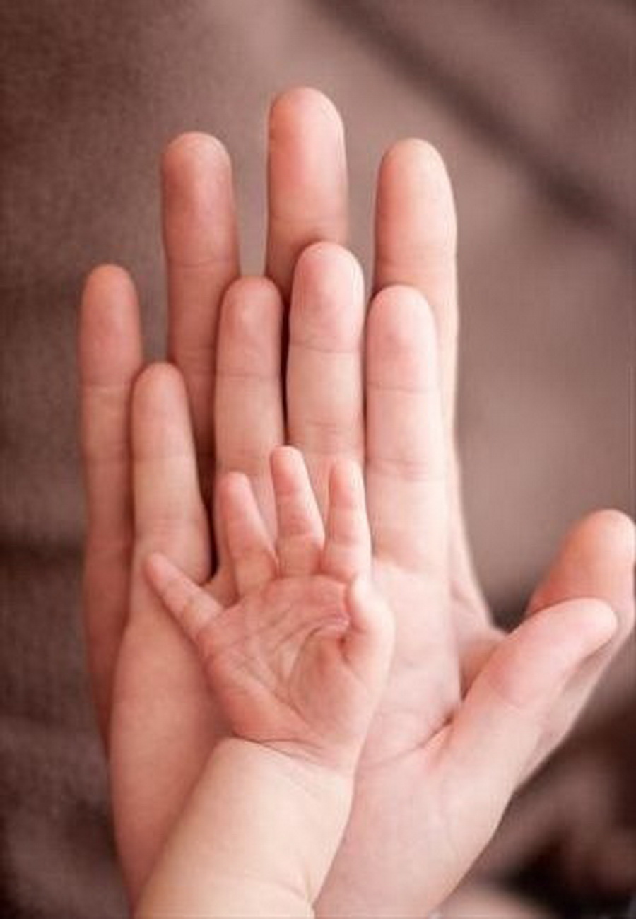 фотография детских рук