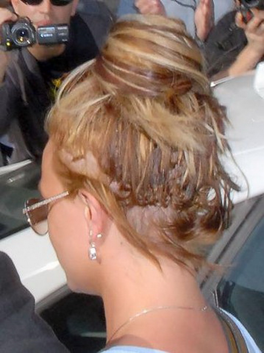 Бритни Спирс наращивание волос