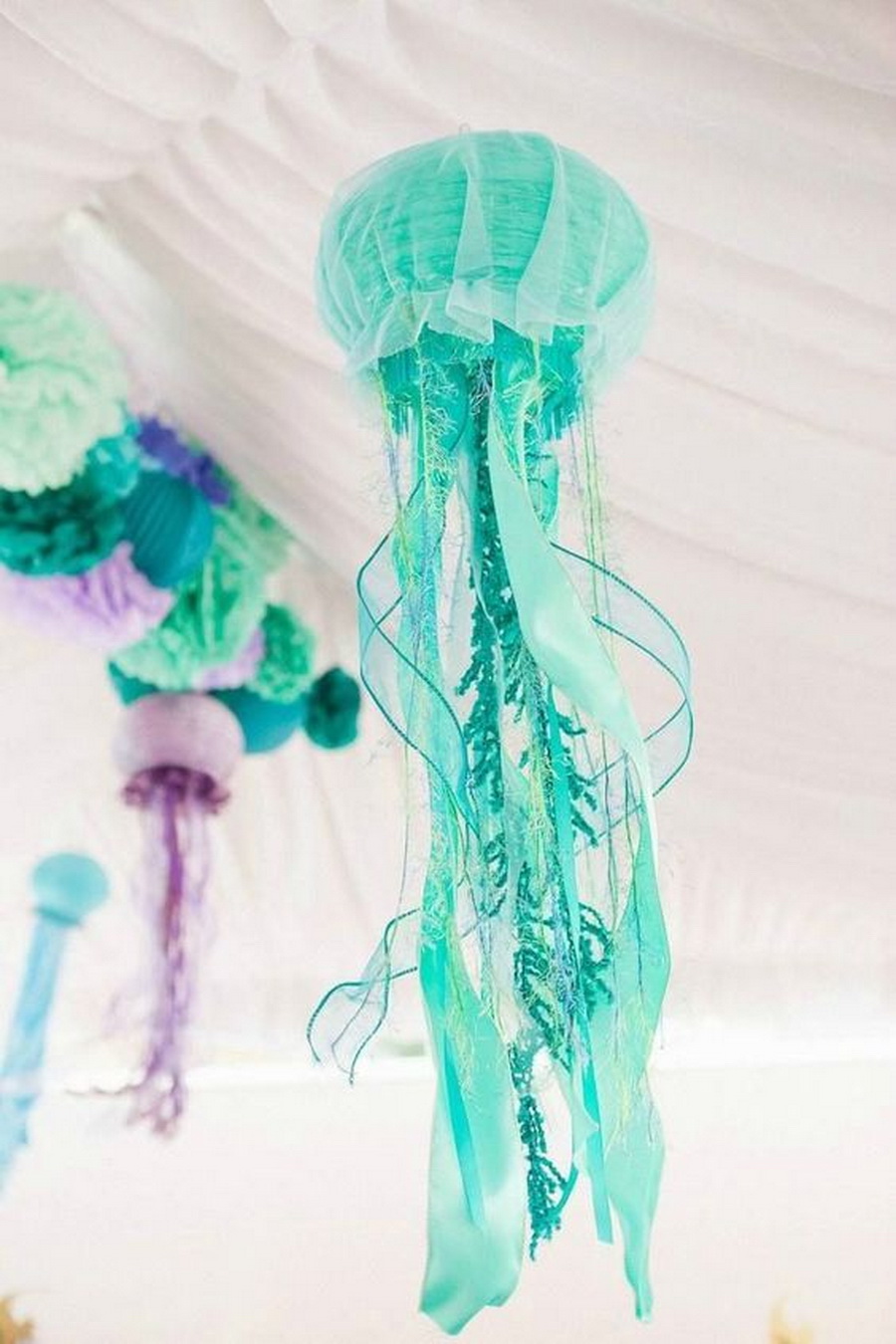 Медузы декор для праздника